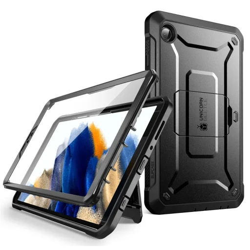  Galaxy Tab A9 8.7 X110 / X115 Fekete SUPCASE Unicorn Beetle Pro tok - 1