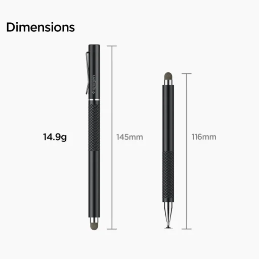 Spigen Universal Stylus Pen čierne - 9