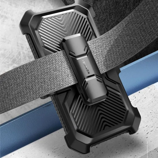  Samsung Galaxy A15 4G / 5G Fekete SUPCASE iBLSN Armorbox tok - 5