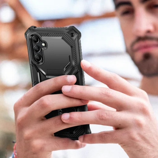 Galaxy A55 5G Fekete Supcase Iblsn Armorbox tok - 8