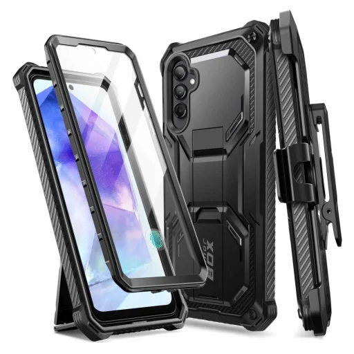  Galaxy A55 5G Fekete Supcase Iblsn Armorbox tok - 1