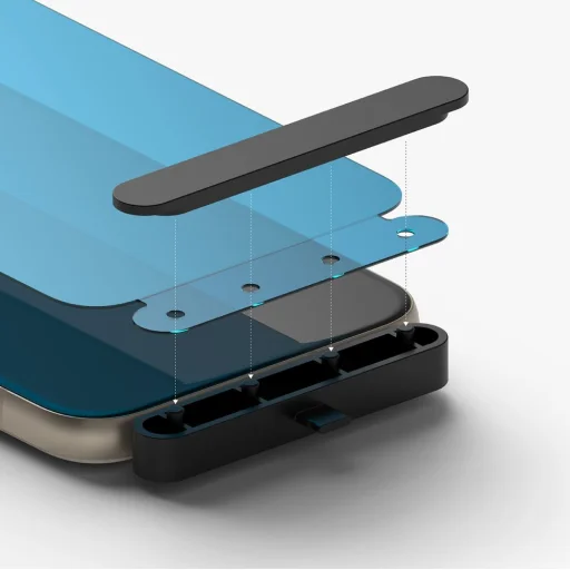 Ringke Dual Easy 2-pack Google Pixel 8A üvegfólia átlátszó - 3