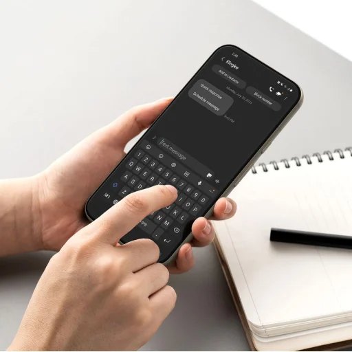 Ringke Dual Easy 2-pack Google Pixel 8A üvegfólia átlátszó - 5