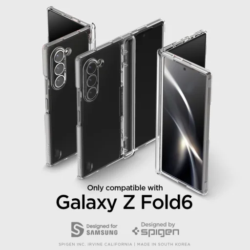  Galaxy Z Fold 6 Crystal Clear Spigen Ultra Hybrid Pro tok - 7
