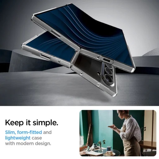  Galaxy Z Fold 6 Átlátszó SPIGEN AirSkin tok - 11