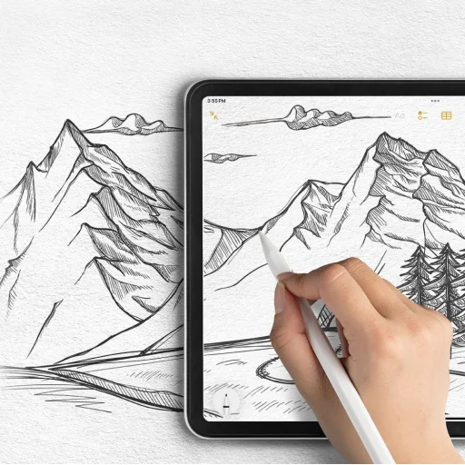Ringke Paper Touch védőfólia 2-pack iPad Pro 11 (2024) átlátszó üvegfólia - 6