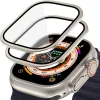 Hofi Glass Ring üvegfólia (2 darabos csomag) Apple Watch Ultra 1 / 2 / 3 (49 mm) Titanium - 2