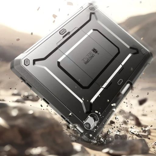  iPad Air 10.9 4 / 5 / 2020-2022 / iPad 11 6 / 2024 Fekete SUPCASE Unicorn Beetle Pro tok - 3