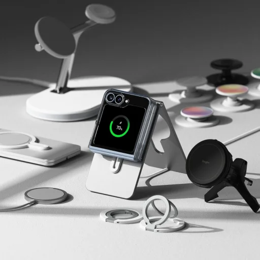 Ringke Fusion Magnetic Magsafe Galaxy Z Flip 6 átlátszó Tok - 7