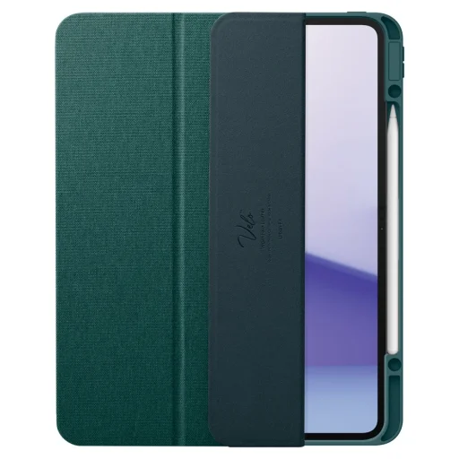  Apple iPad Pro 13 2024 Éjféli zöld SPIGEN Urban Fit tok - 3