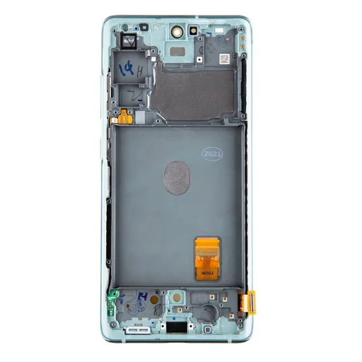 LCD kijelző + Érintőegység + Előlap Samsung G781 5G Galaxy S20 FE Cloud Mint (Szervíz, szerelés) - 2