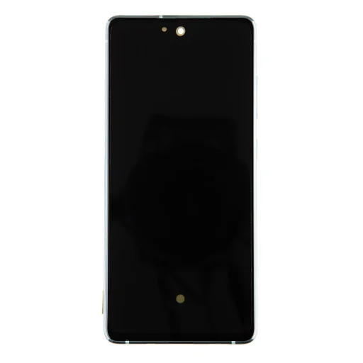 LCD kijelző + Érintőegység + Előlap Samsung G781 5G Galaxy S20 FE Cloud Mint (Szervíz, szerelés) - 1