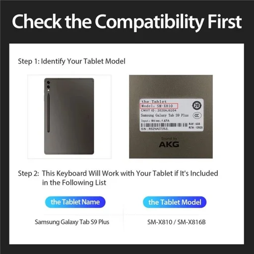 DUX DUCIS DK összecsukható fliptok Vezeték nélküli Billentyűzettel SAMSUNG Tab S9 Plus fekete tok - 10