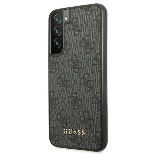 GUESS tok Samsung Galaxy S22 GUHCS22SG4GFGR (4G Metal Gold Logo) szürke - 2