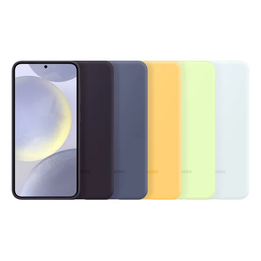 SAMSUNG eredeti szilikon tok Samsung Galaxy S24 Plus EF-PS926TWEGWW fehér bliszter - 5