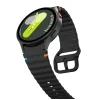 Tech-protect Silicone Sport Samsung Galaxy Watch 4 / 5 / 5 Pro / 6 / 7 / Fe Fekete thumbnail