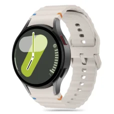 Tech-protect Silicone Sport Samsung Galaxy Watch 4 / 5 / 5 Pro / 6 / 7 / Fe Starlight