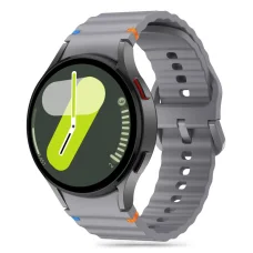 TECH-PROTECT SILICONE SPORT SAMSUNG GALAXY WATCH 4 / 5 / 5 PRO / 6 / 7 / FE CRAYON GREY óraszíj