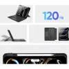 DUX DUCIS fliptok összecsukható vezeték nélküli billentyűzettel iPad Pro 13 (2024) fekete thumbnail