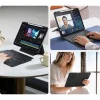 DUX DUCIS fliptok összecsukható vezeték nélküli billentyűzettel iPad Pro 13 (2024) fekete thumbnail