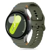 Tech-protect Szilikon Sport Samsung Galaxy Watch 4 / 5 / 5 Pro / 6 / 7 / Fe Army Zöld