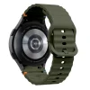 Tech-protect Szilikon Sport Samsung Galaxy Watch 4 / 5 / 5 Pro / 6 / 7 / Fe Army Zöld - 2