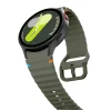 Tech-protect Szilikon Sport Samsung Galaxy Watch 4 / 5 / 5 Pro / 6 / 7 / Fe Army Zöld - 3