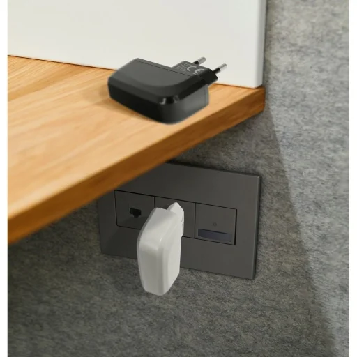 BLUE STAR LITE utazótöltő 1A 5W USB A + Lightning kábel TFK-TC-1095B fehér - 6