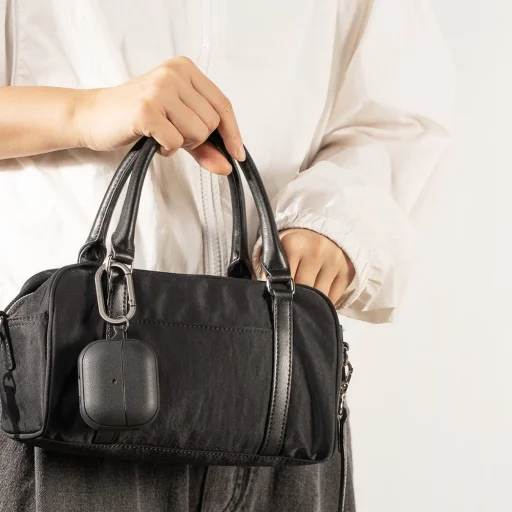 Ringke Onyx Magnetic Magsafe Samsung Galaxy Buds 3 / 3 FE / 3 Pro Fekete Tok - 6