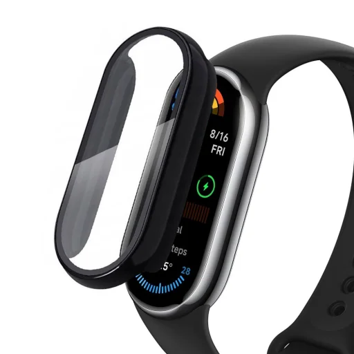 TECH-PROTECT DEFENSE360 XIAOMI SMART BAND 9 / 9 NFC FEKETE tok - 1