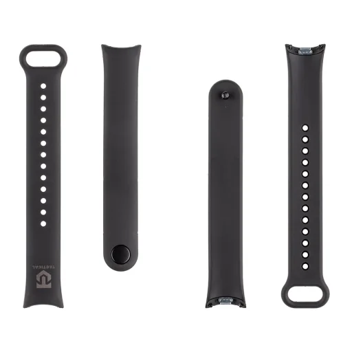 Tactical 846 szilikon szíj Xiaomi Smart Band 8-haz fekete - 3