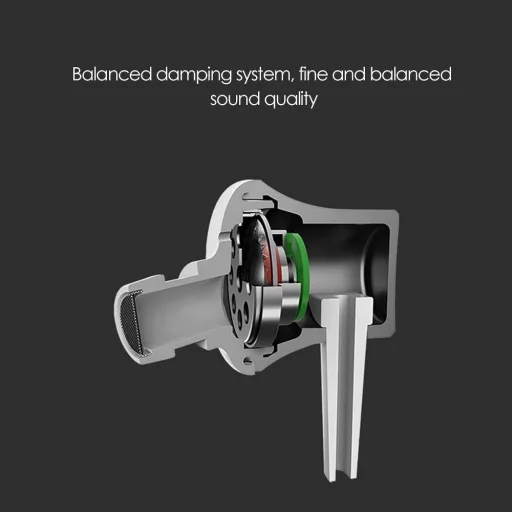 XIAOMI eredeti vezetékes fülhallgató Typ C mikrofonnal HSEJ04WM fekete blister - 4