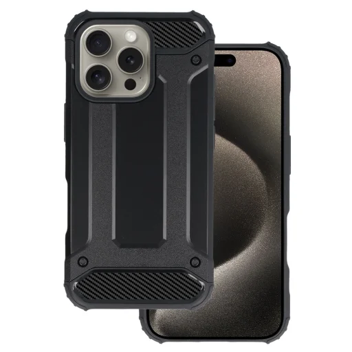Armor Carbon tok iPhone 16 Pro fekete - 1