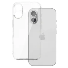 2 mm priehľadný zadný kryt pre iPhone 16