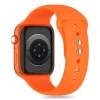 TECH-PROTECT SILICONE APPLE WATCH 4 / 5 / 6 / 7 / 8 / 9 / SE (38 / 40 / 41 MM) fényes narancssárga  szíj thumbnail
