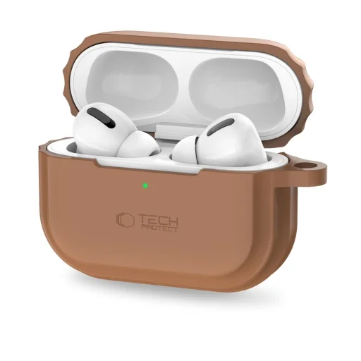 Tech-protect Szilikonpánt Apple Airpods Pro 1 / 2 Csokoládébarna Tok - 2