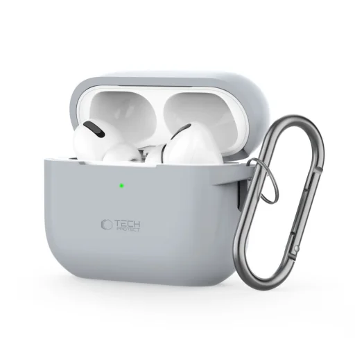 Tech-protect Silicone Hook Apple Airpods Pro 1 / 2 Szürke (crayon) - 1