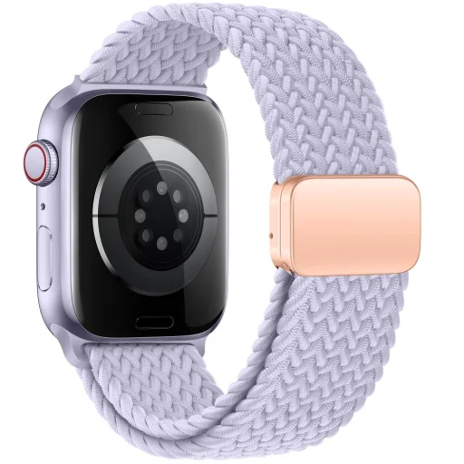 Tech-protect Nylonmag Apple Watch 4 / 5 / 6 / 7 / 8 / 9 / 10 / 11 / Se (38 / 40 / 41 Mm) Periwinkle - 2
