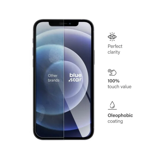 Tempered Glass Blue Star - iPhone 12/12 Pro üvegfólia - 4
