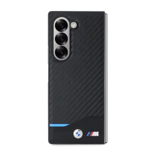 BMW M PU Carbon Blue Line tok Samsung Galaxy Z Fold 6 fekete - 2