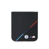 BMW M PU Carbon Tricolor Stripe tok Samsung Galaxy Z Flip 6 Black thumbnail