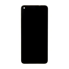 LCD kijelző + érintőegység + előlapi keret Realme 7-hez