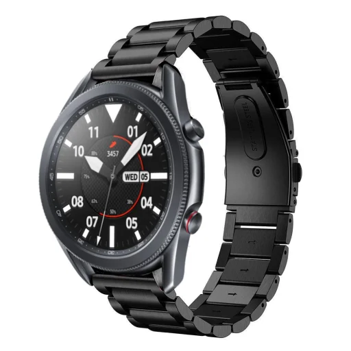 Samsung Galaxy Watch 3 41mm Tech-protect Stainless Szíj Fekete - 1