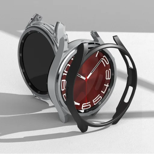 Ringke Slim 2-pack Galaxy Watch 6 Classic (43 Mm) átlátszó & Fekete Tok - 7