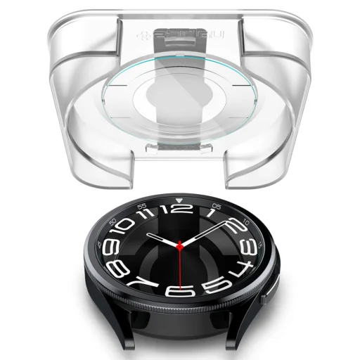 Edzett üveg Spigen Glas.TR "EZ-Fit" 2-Pack Galaxy Watch 6 Classic (43 mm) átlátszó üvegfólia - 4