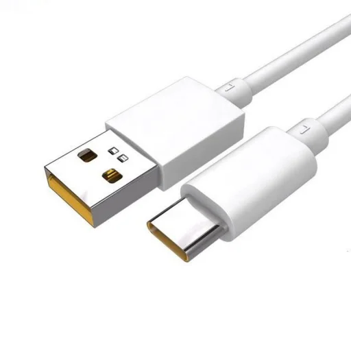 DL136 OPPO USB-C Adatkábel SUPERVOOC Töltés 65W 1m Fehér (Bulk) - 1