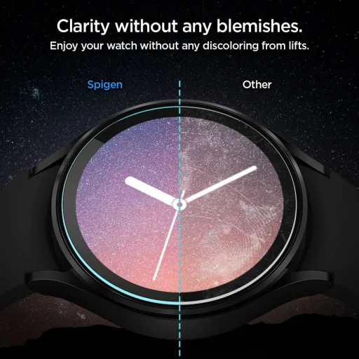 Üveg SPIGEN GLAS.TR "EZ-FIT" 2-PACK GALAXY WATCH 5 PRO (45 MM) üvegfólia - 9