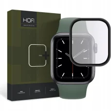 HOFI HYBRID GLASS APPLE WATCH 4 / 5 / 6 / SE 1 / 2 / 3 (40MM) FEKETE üvegfólia