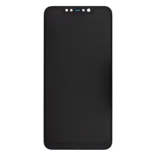 LCD kijelző + érintőegység + előlapi borítás PocoPhone F1 (fekete)
