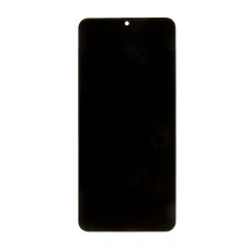 LCD kijelző + Érintőegység + Előlap Samsung A125 Galaxy A12 Fekete